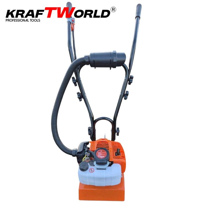 Мини мотофреза бензинова KraftWorld – двутактов мулти култиватор