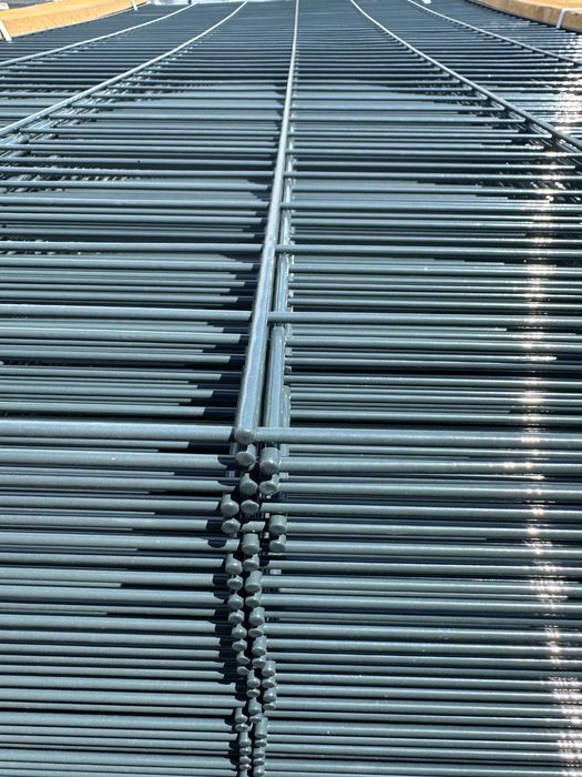 Panou  verde si gri antracit dublu fir 2d 5/4/5mm - cel mai mic pret