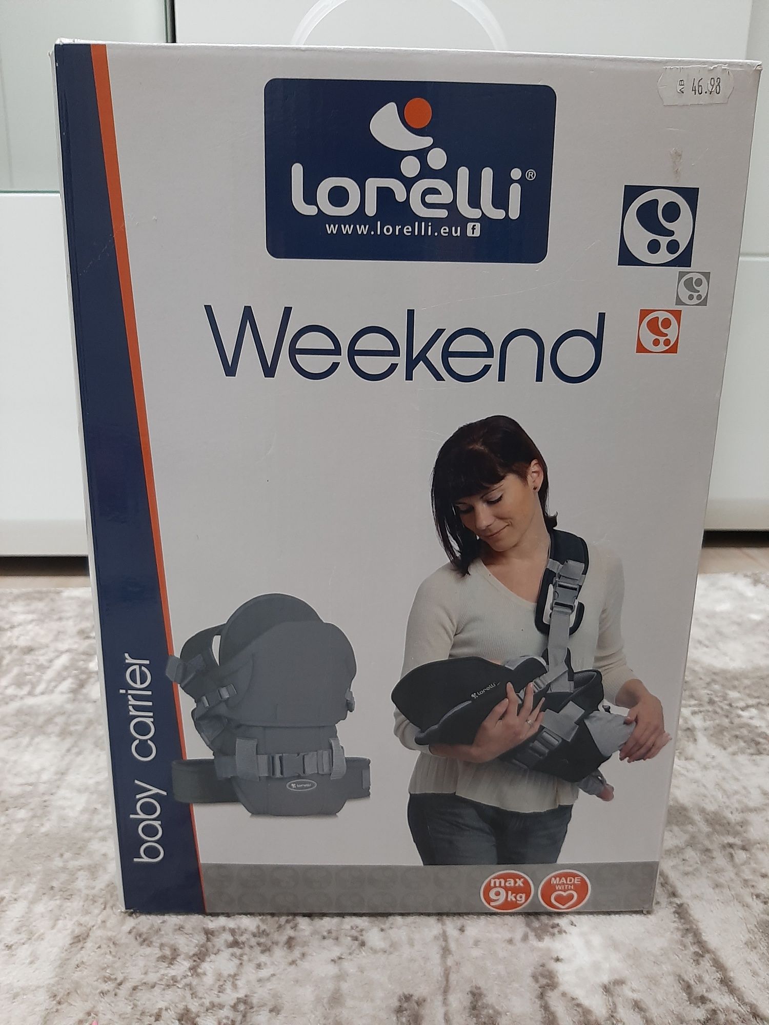 Кенгуру lorelli premium weekend