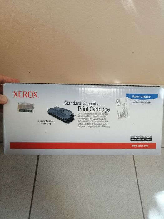 Чисто нови тонер касети Xerox Phaser 3100MFP Ксерокс 4бр.