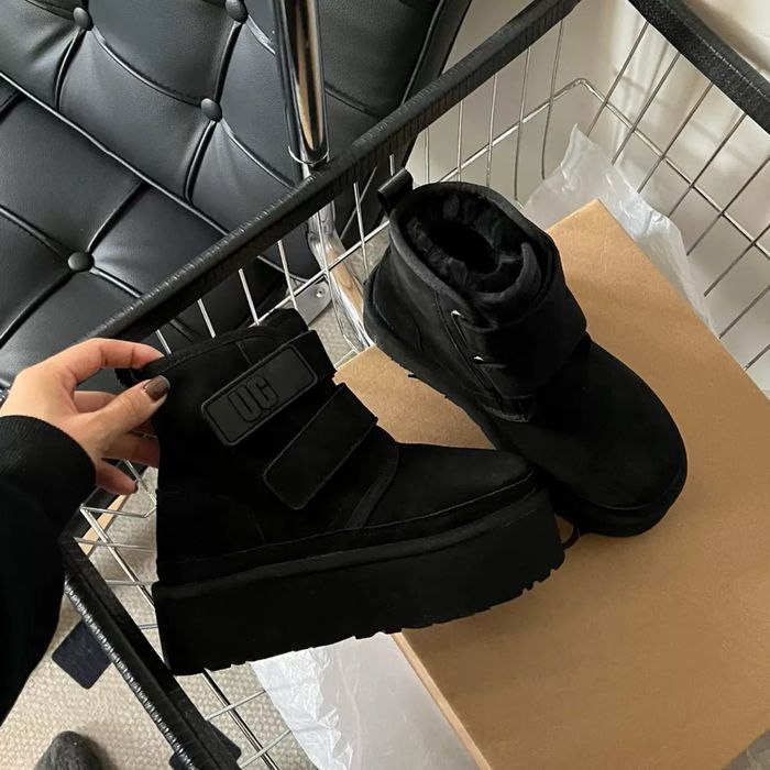 новые угги черные