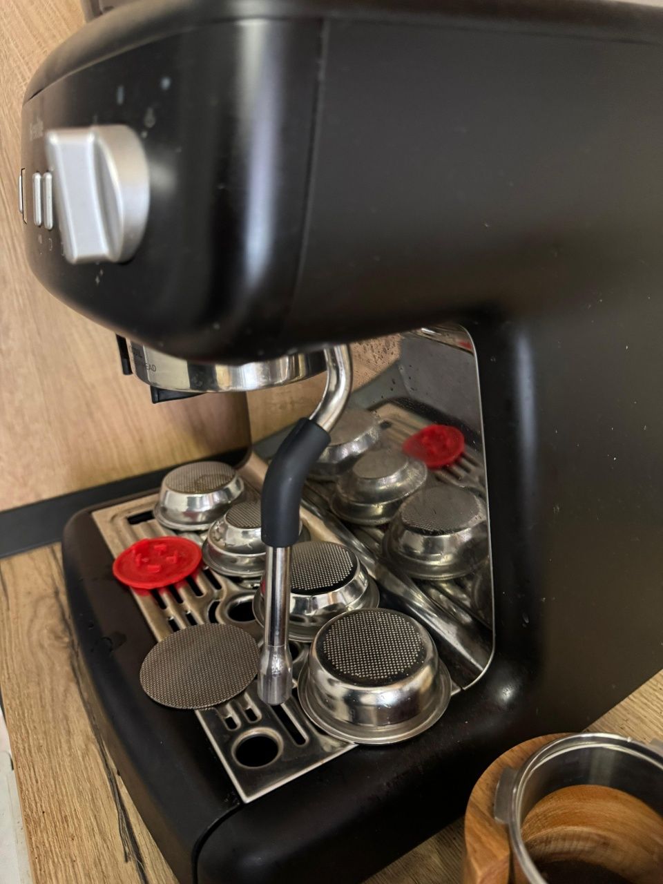 Espressor manual Breville Barista Max Plus ca nou cu accesorii bonus