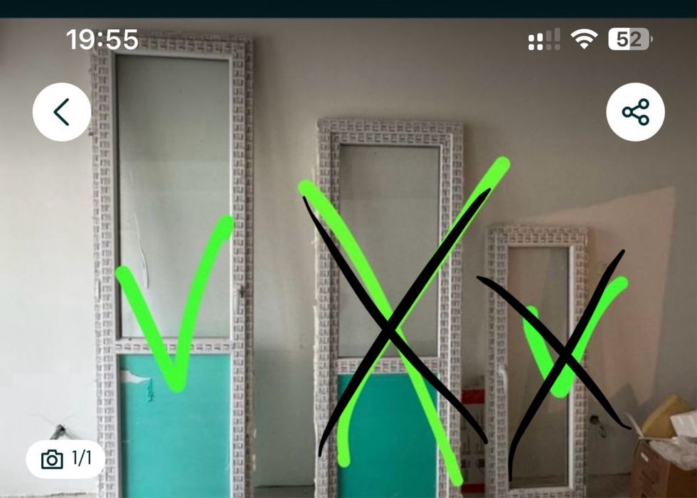 Пластиковые Двери и окно, Новые продам