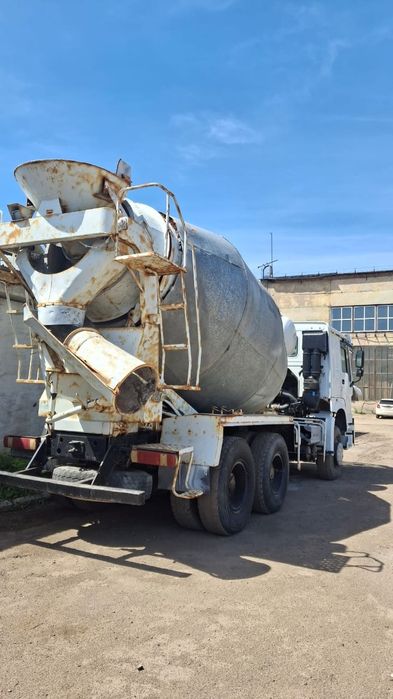 Доставка бетона по городу миксер