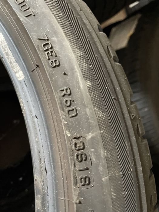 225/45/19 Bridgestone 4 броя 4.5- 6мм рънфлат