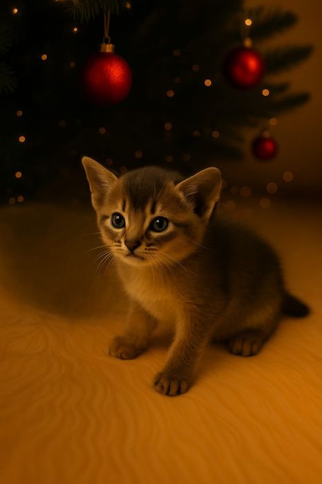 Абиссинские котята на 31 декабря