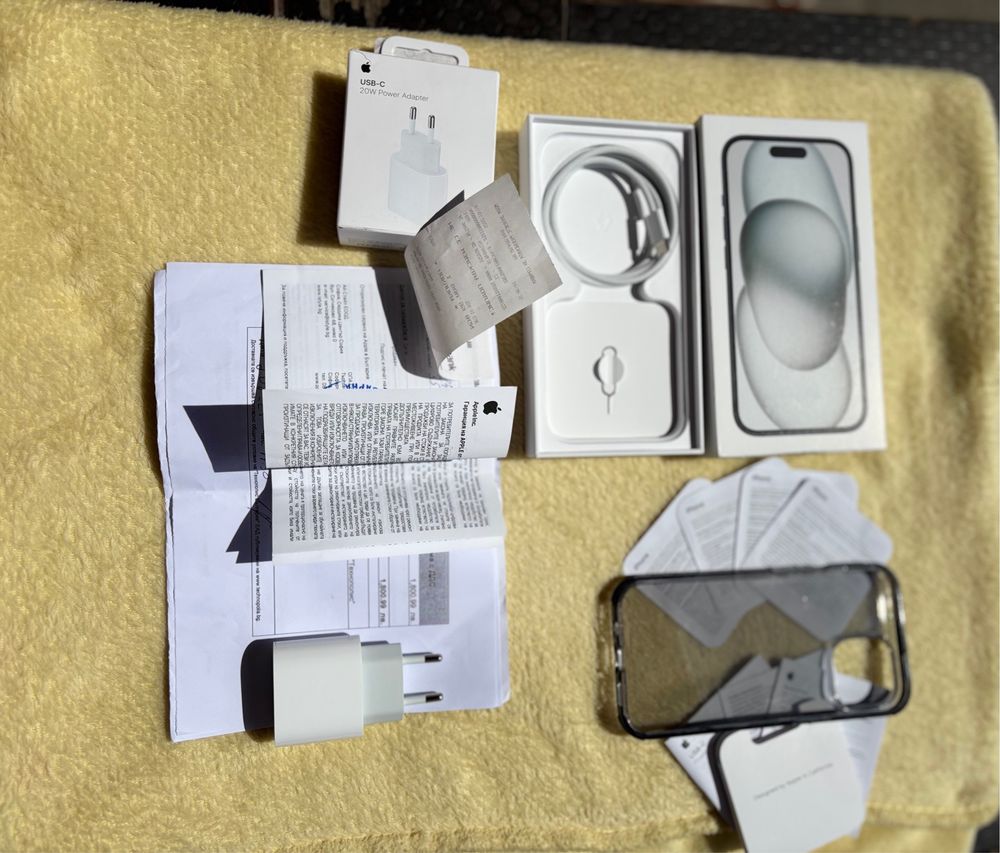 iPhone 15 с гаранция 256 GB, 100% battery