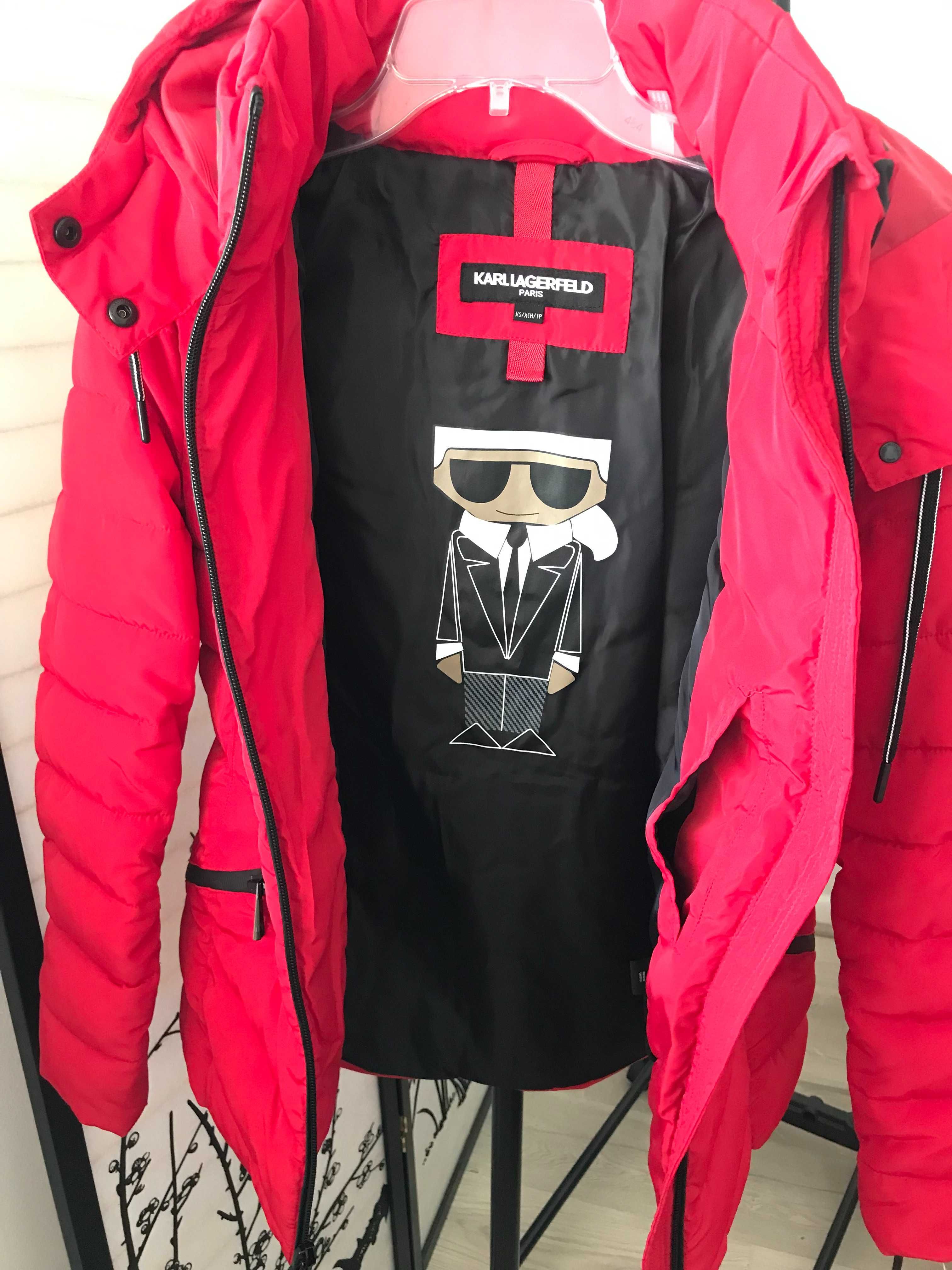 Ново оригинално зимно яке Karl Lagerfeld-USA