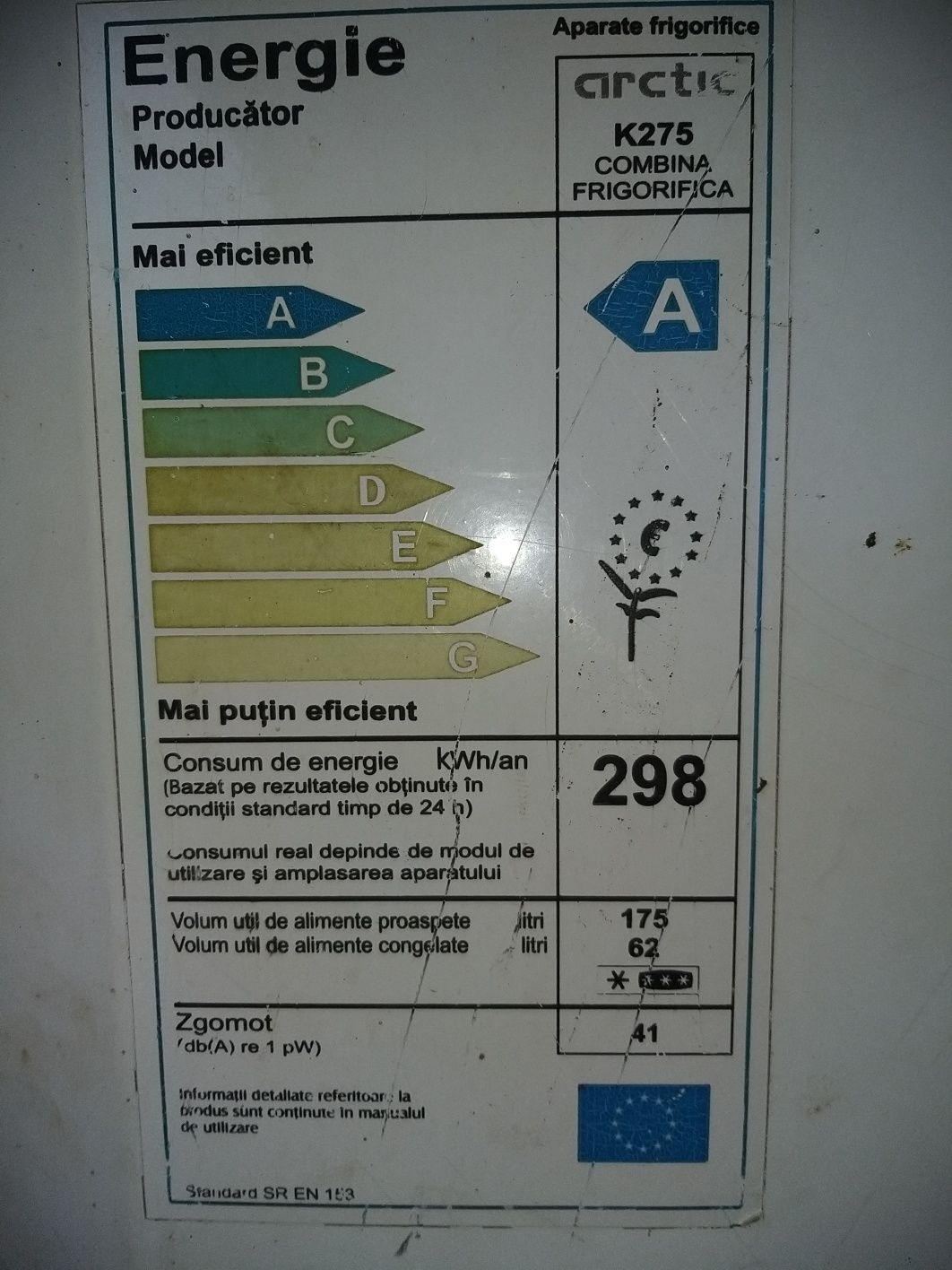 Termostat combina frigorifica Arctic