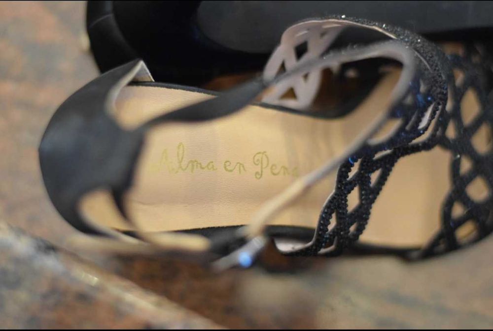 Sandale cu toc ALMA EN PENA