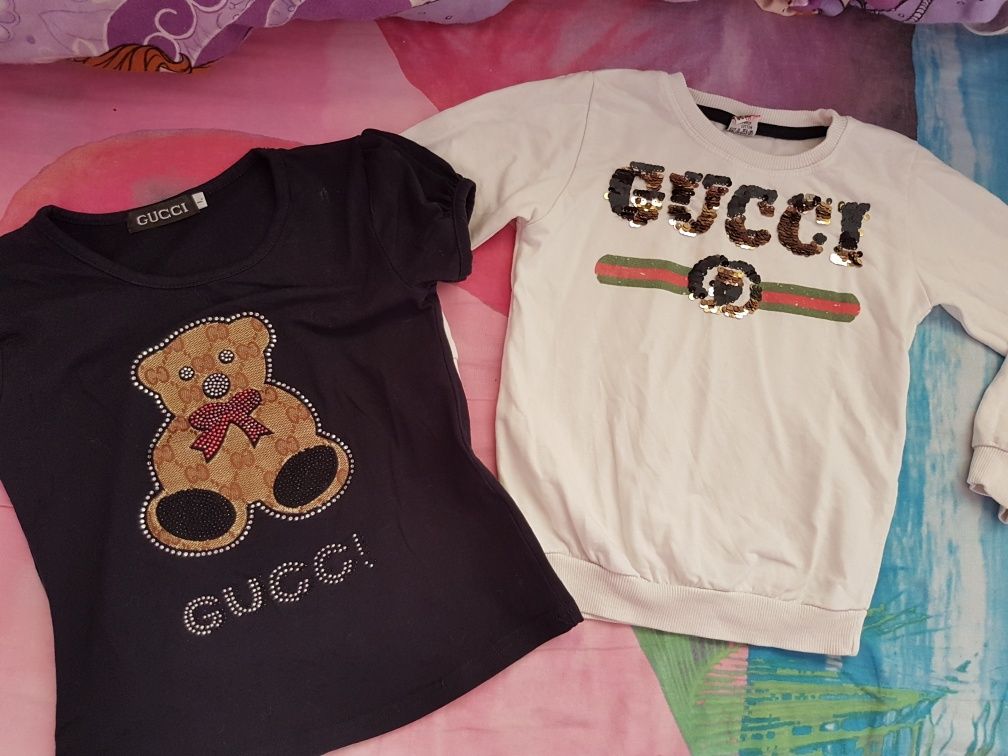 Gucci блузки за ръст 116 см