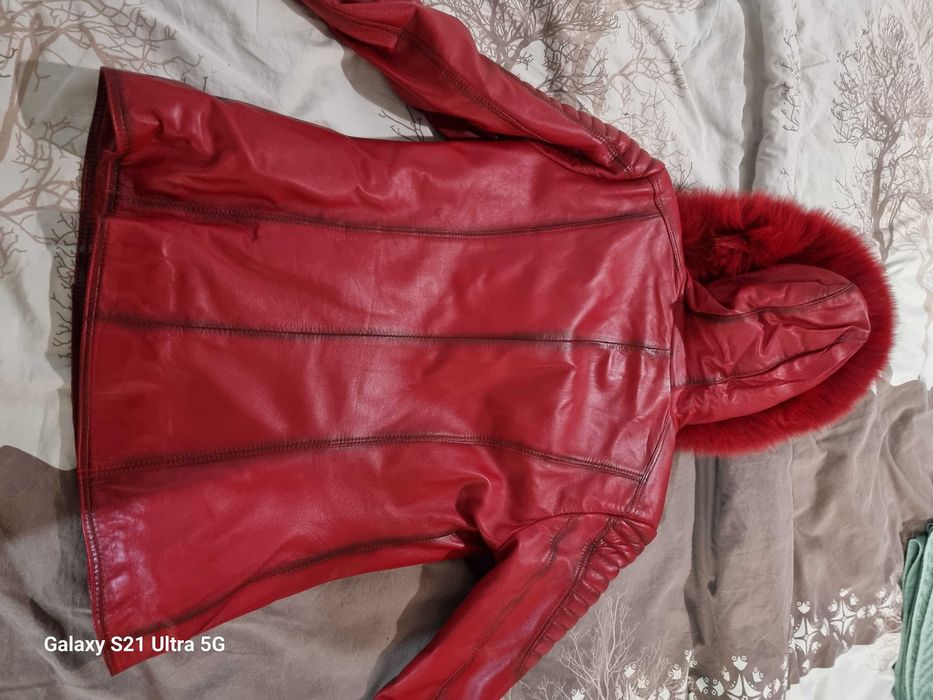 Естествена кожа якета