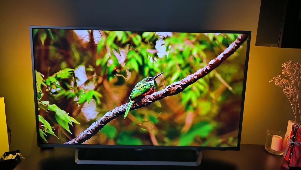 TV Ambilight Philips 139cm 55PUS6262 + Android TVBOX XIAOMI