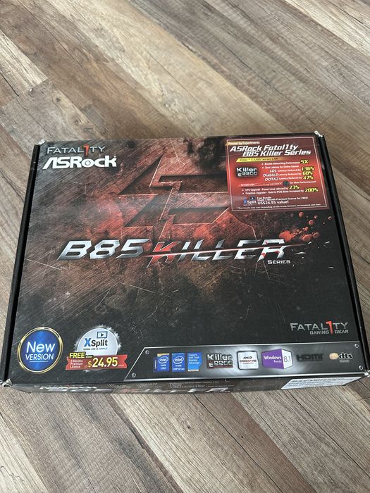 Дънна платка с процесор i7 и 32 Gb рам