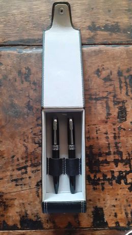 химикалка и писалка метал в луксозна кутия