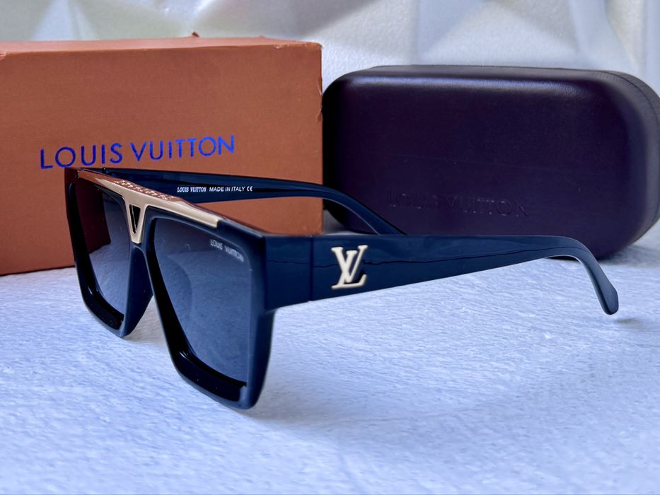 Мъжки слънчеви очила маска 2 цвята черни