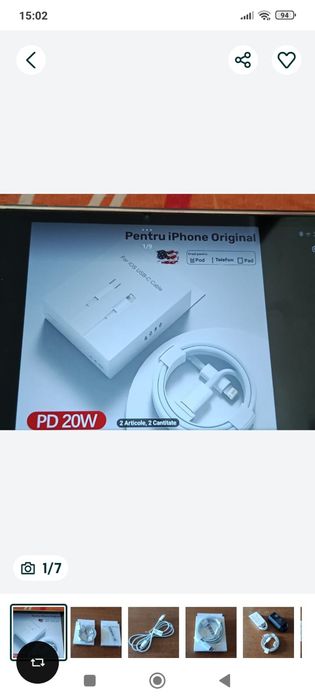 Cabluri de incarcare rapida pentru telefoane mobile iPhone/Samsung/etc