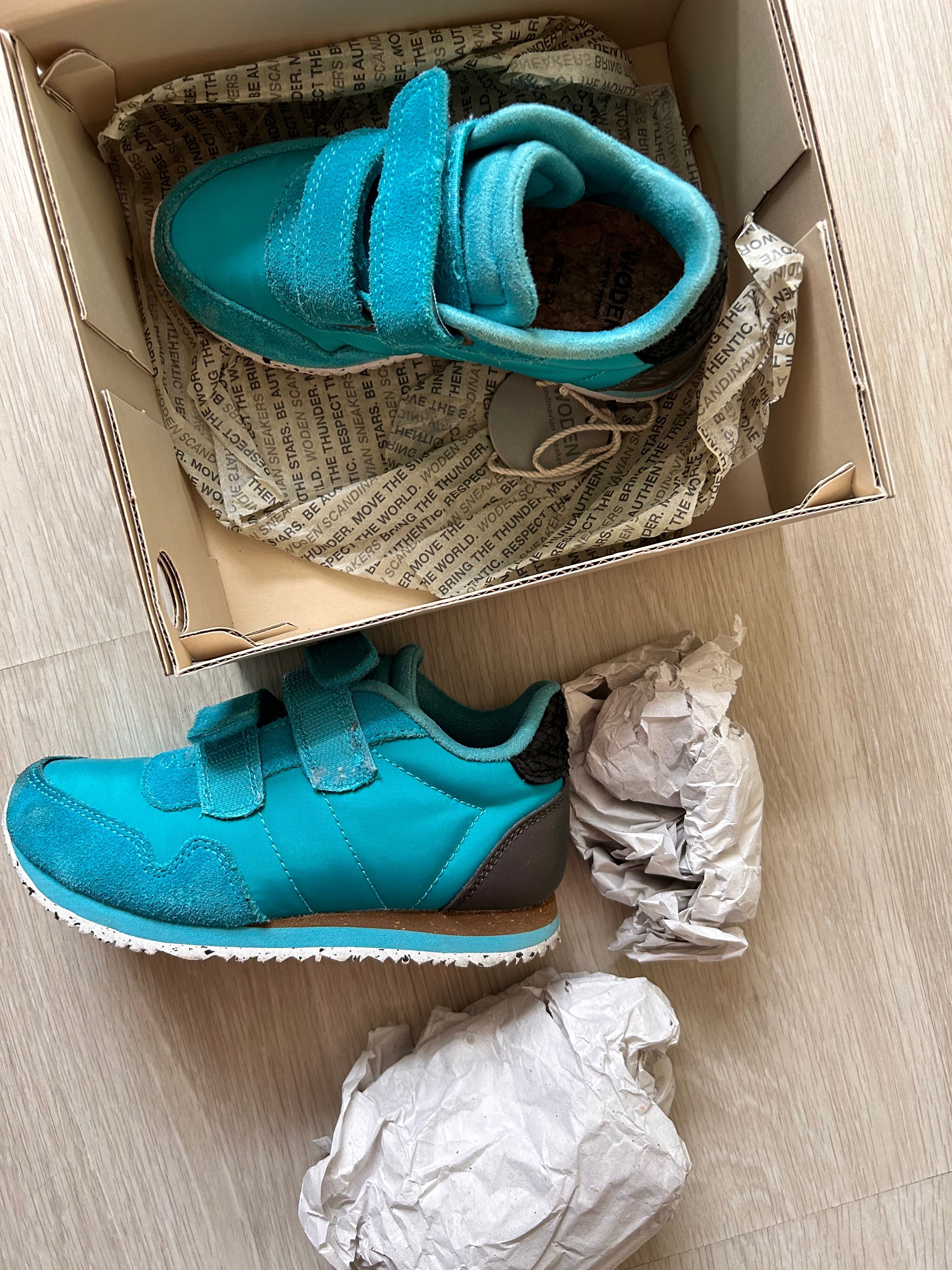 Woden kids sneakers scuba blue  спортни обувки 28/29номер