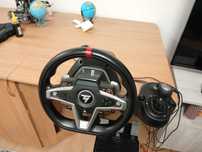 Vănd volan thrusmaster T248+pedale,schimbător ligitech cu 6 viteze