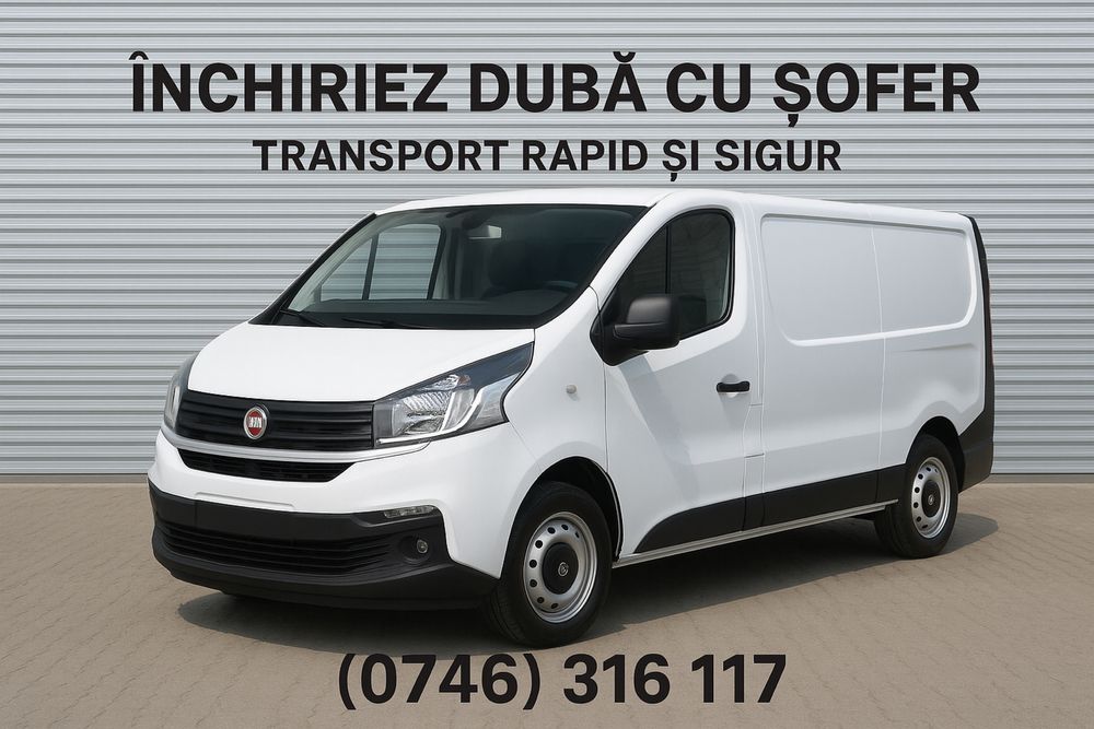 Inchiriez duba cu tot cu sofer