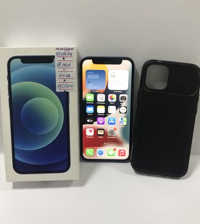 Iphone 12 mini с дефектом динамиков, ЖанТаС ломбард, г. Астана