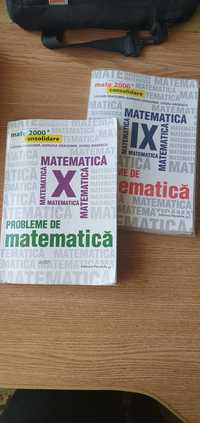Carte probleme matematica, clasa a 9-a si a 10-a