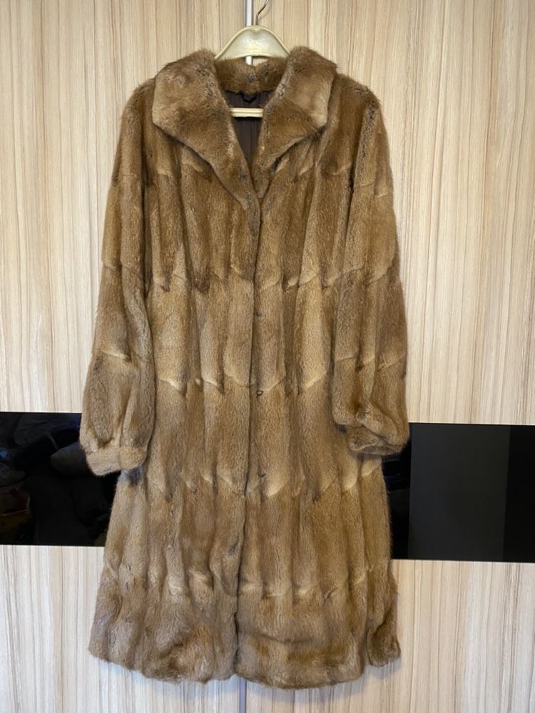 Дамски кожени палта | естествена кожа (размер L/XL)