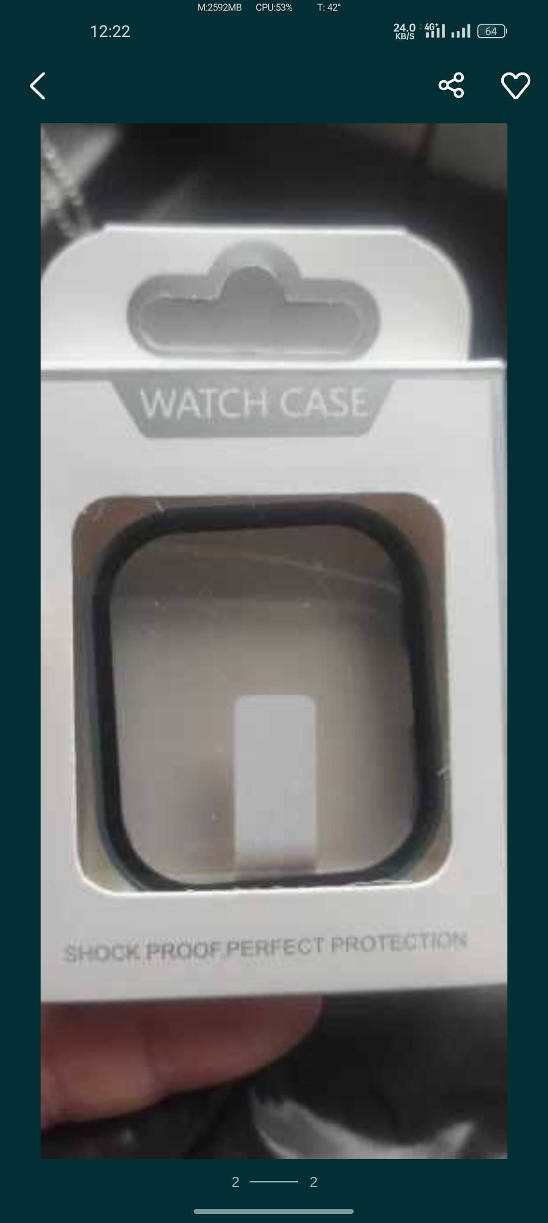 Carcasa protecție Redmi smartwatch 4
