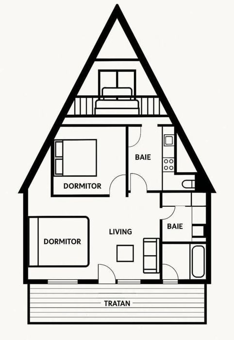 Vand cabane pe structura din lemn