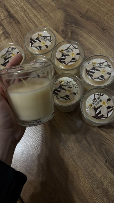 Свеча ароматизированная в стакане