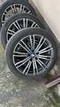 Jante originale bmw 5x112 225/45/18 255/40/18 cu senzori si cauciucuri