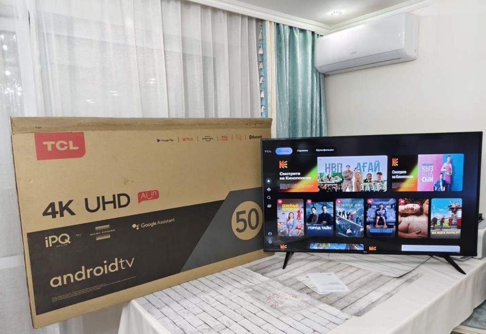 НОВЫЙ TCL 130 см 4К smart tv телевизор