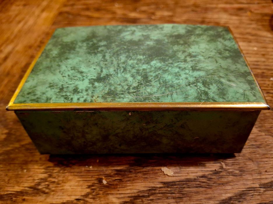 метална кутиика от цигари Atos Pfau Auslese рядка колекционерска