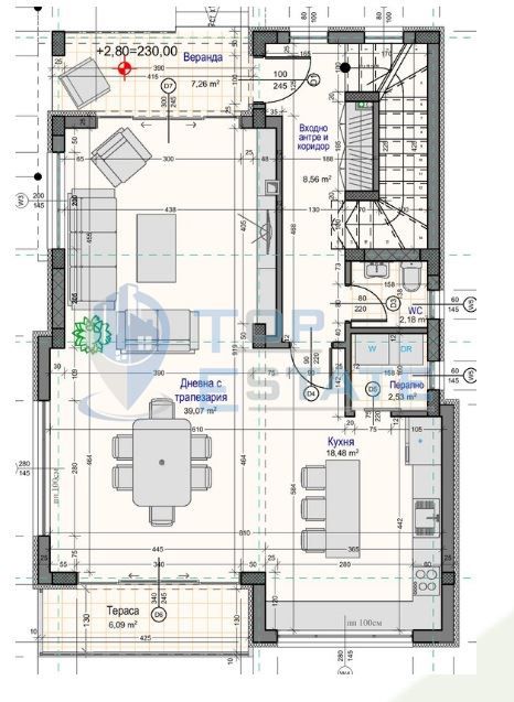 Продава се Къща в Велико Търново, Център - 310 кв.м за 1600 €/кв.м - Снимка #8