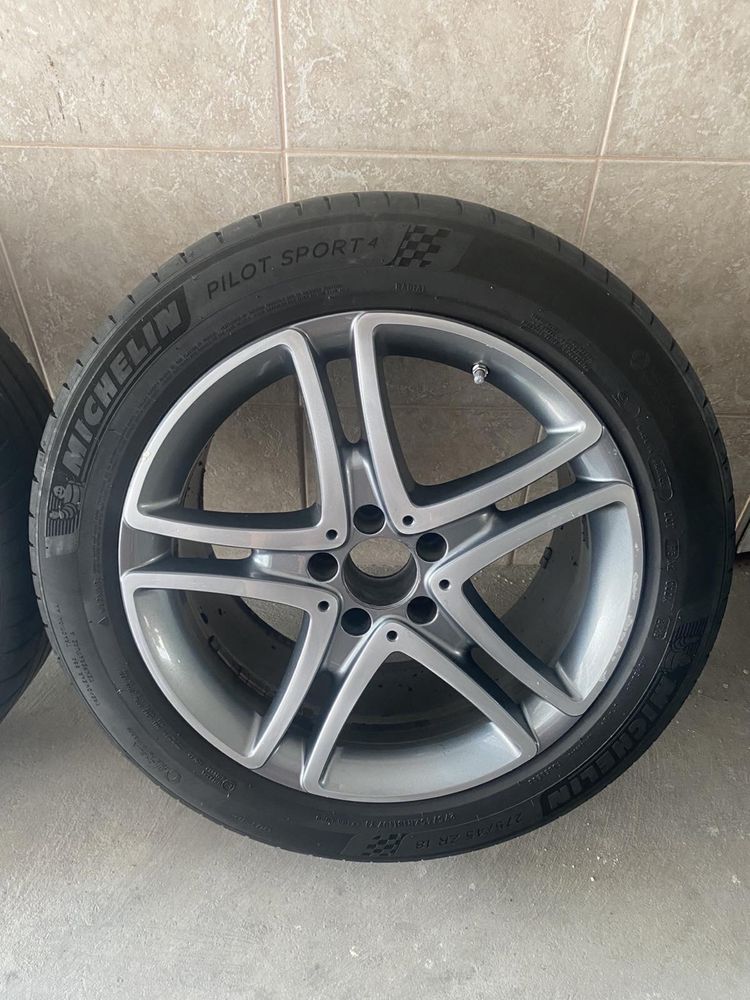 Джанти Мерцедес S Class с гуми Michelin Pilot Sport 4 dot 19