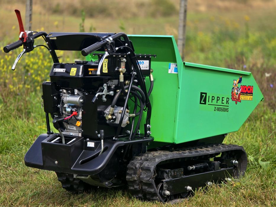 Dumper Minidumper roaba motorizata pe senile 500 kg Made in Austria!
