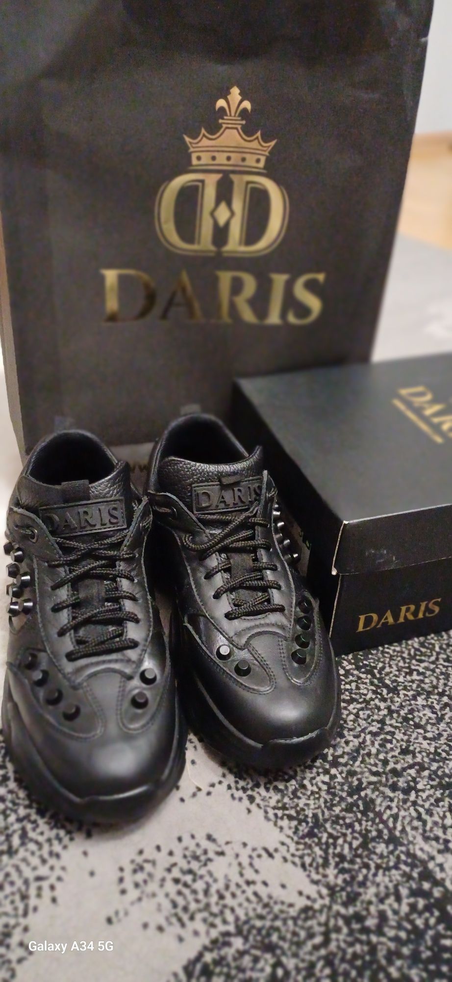 Кожени маратонки Daris
