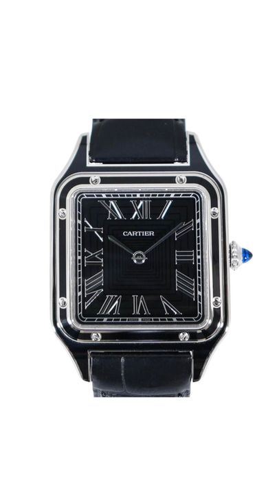 Cartier santos Dumont Black Lacquer WSSA0046 From 06/2025