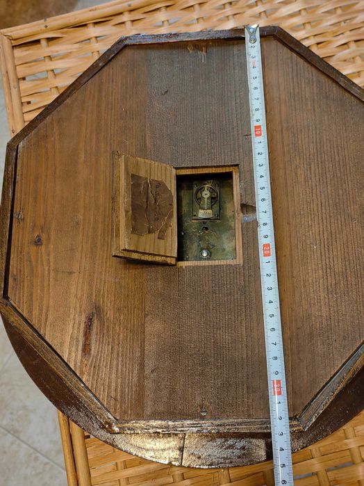 Уникален Стенен Часовник Kienzle 1890те г.Национална ГОРДОСТ!