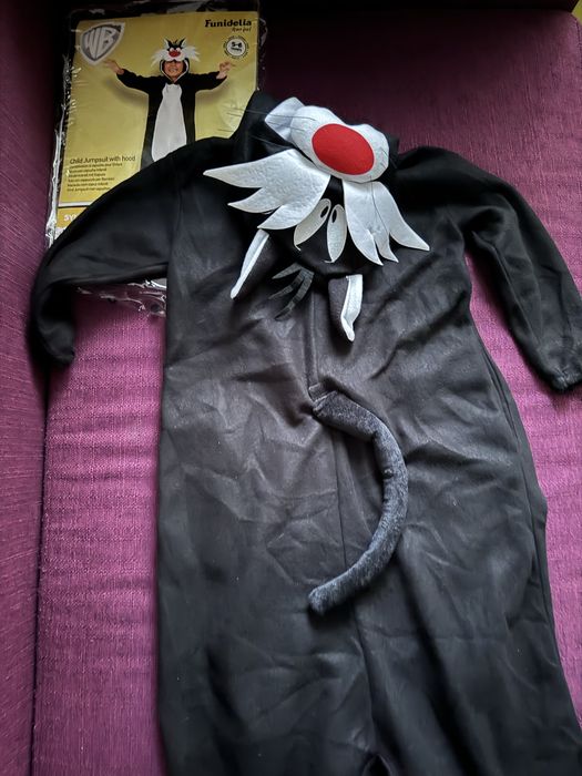 Costum motan Silvester 5-6 ani