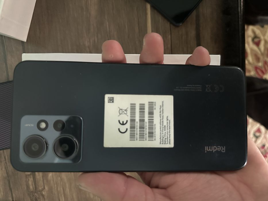 Redmi nor 12  128 hotira
