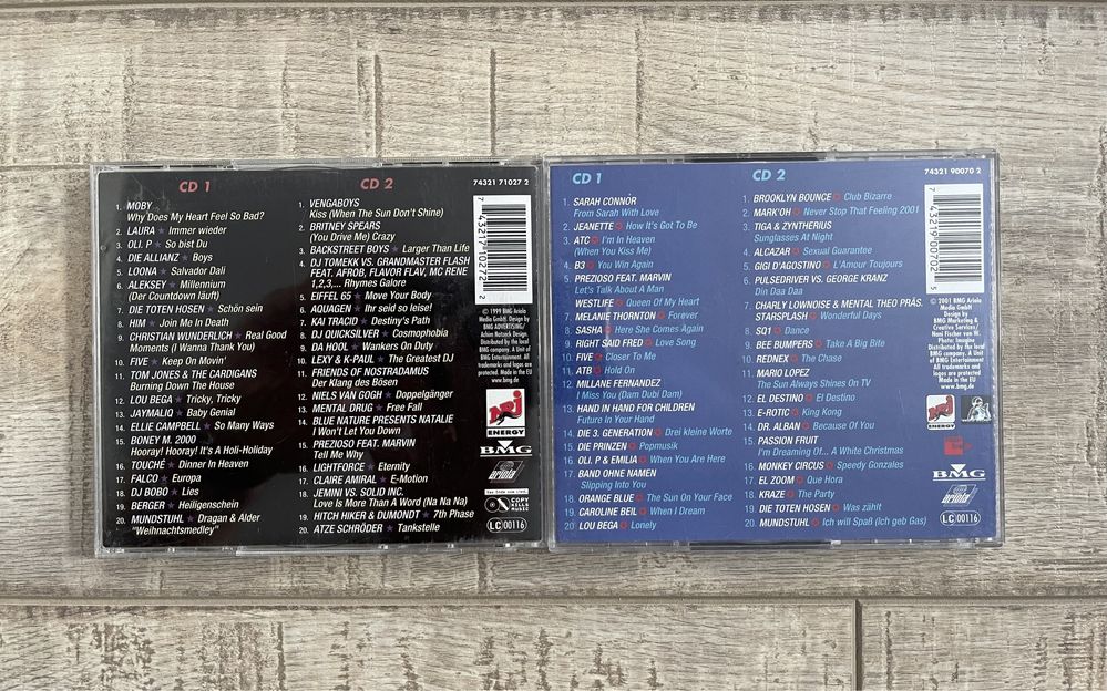 Lot 6 cd-uri compitatii Eurodance/Dance anii 90-2000