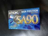 Caseta Audio Sigilata TDK SA90 Type II High Position