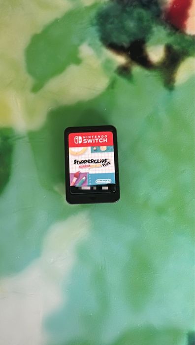 Card joc nintendo switch snipperclips plus foarte putin folosit