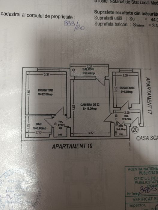 Apartament de vânzare în Medgidia