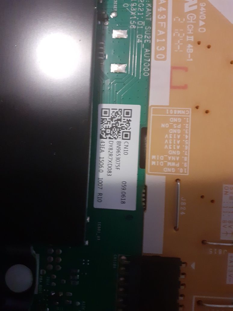 Placa de baza televizor Samsung originala in stare impecabila