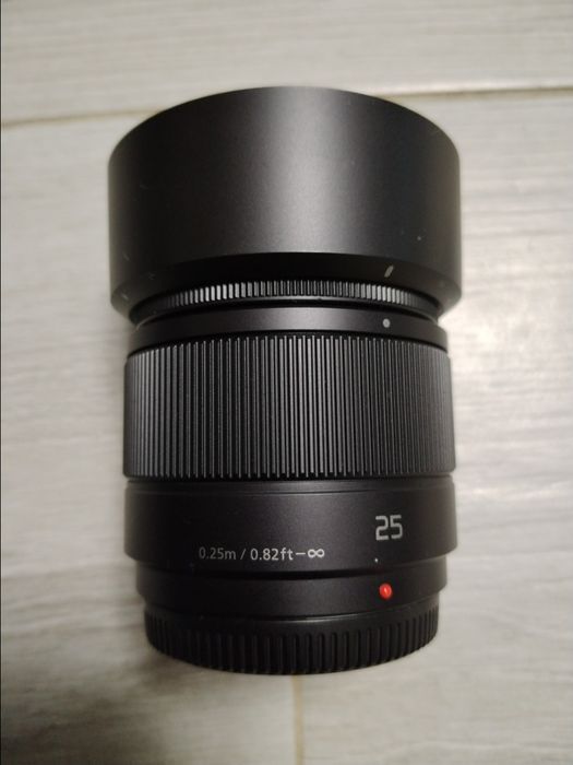 Obiectiv Panasonic 25mm F 1.7 Nou