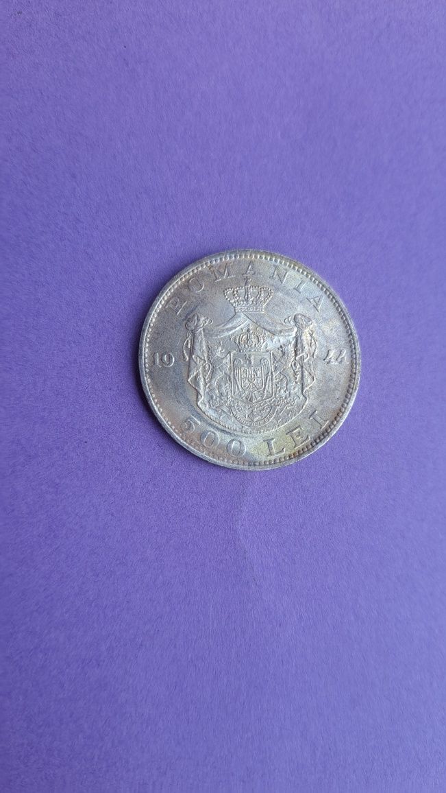 500 lei 1944 argint