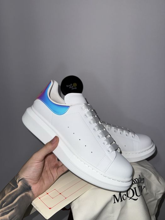 Adidasi alexander mcqueen albi marimea 43 Premium (balenciaga,balmain)