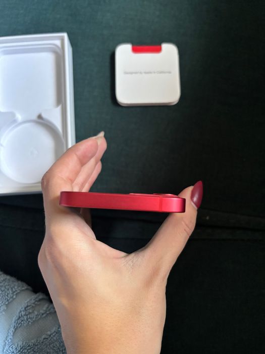 iPhone 12 mini, red, 64 GB, отлично състояние